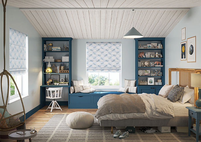 Flying Ace, Clear Sky - Roman Blind - Image 8